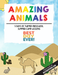 Amazing Animals Preschool Summer Camp Plan