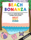Beach Bonanza Preschool Summer Camp Plan