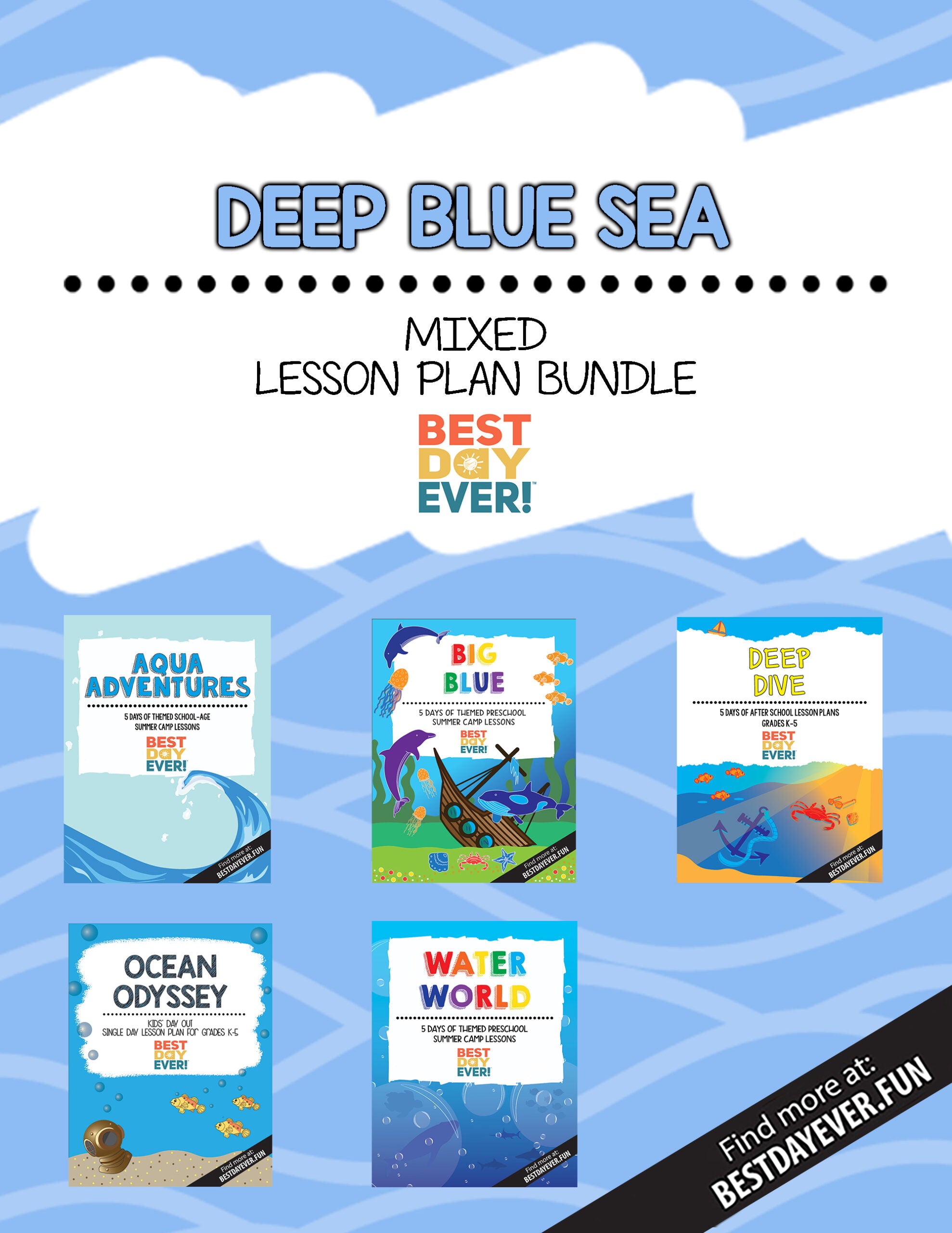 Deep Blue Sea Mixed Bundle