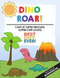 Dino Roar! Preschool Summer Camp Lesson Plan