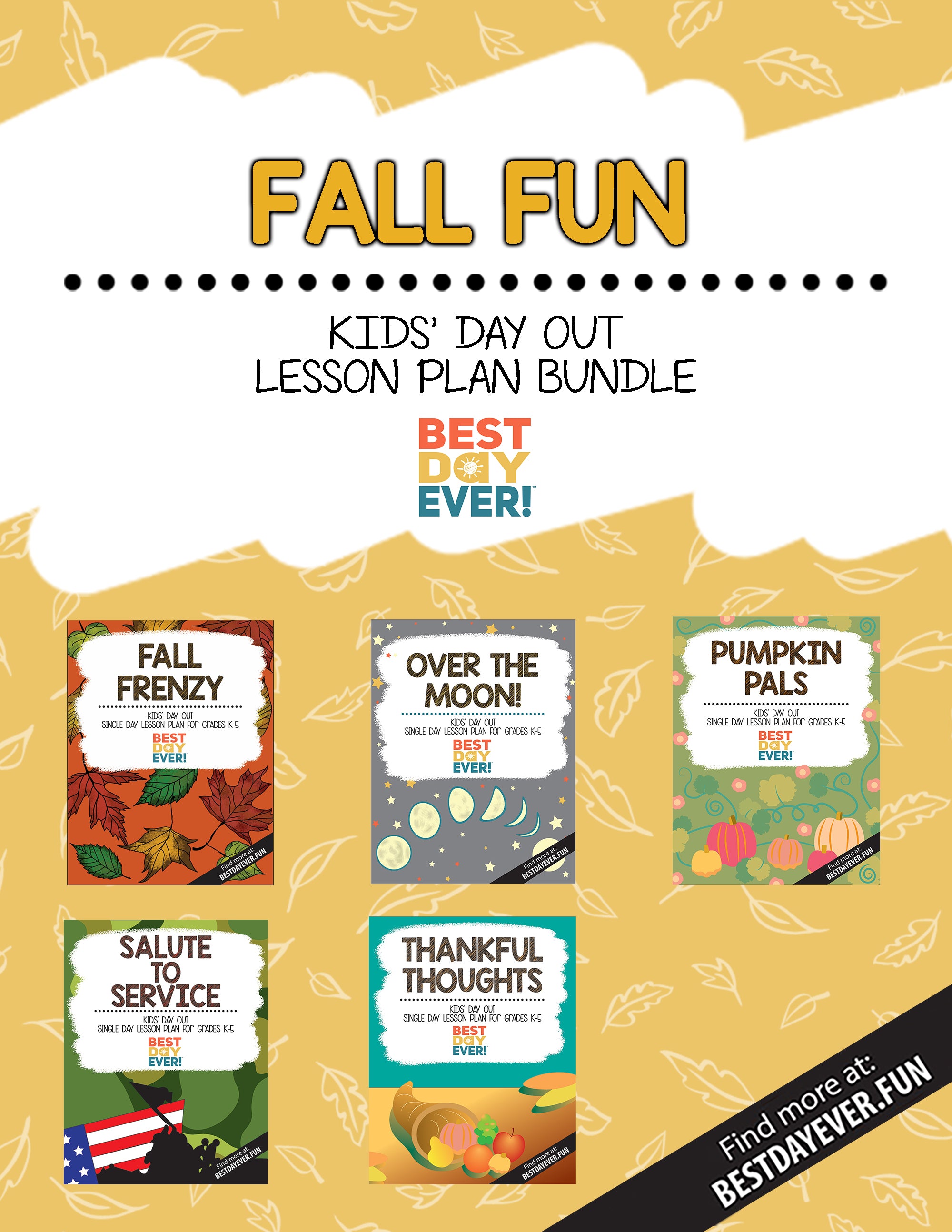 Fall Fun Kids’ Day Out Bundle