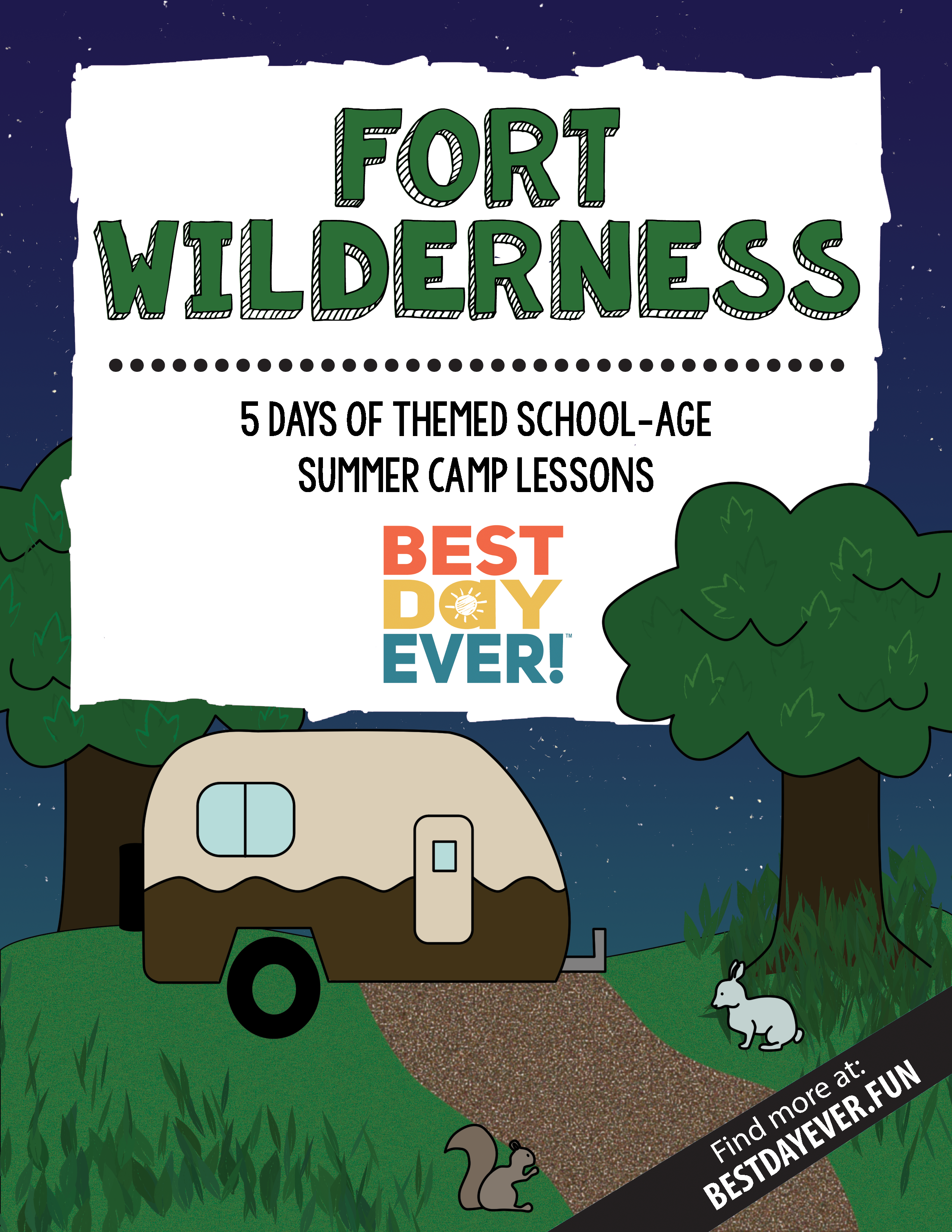 Fort Wilderness School-Age Summer Camp Lesson Plan
