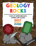 Geology Rocks Preschool Summer Camp Plan