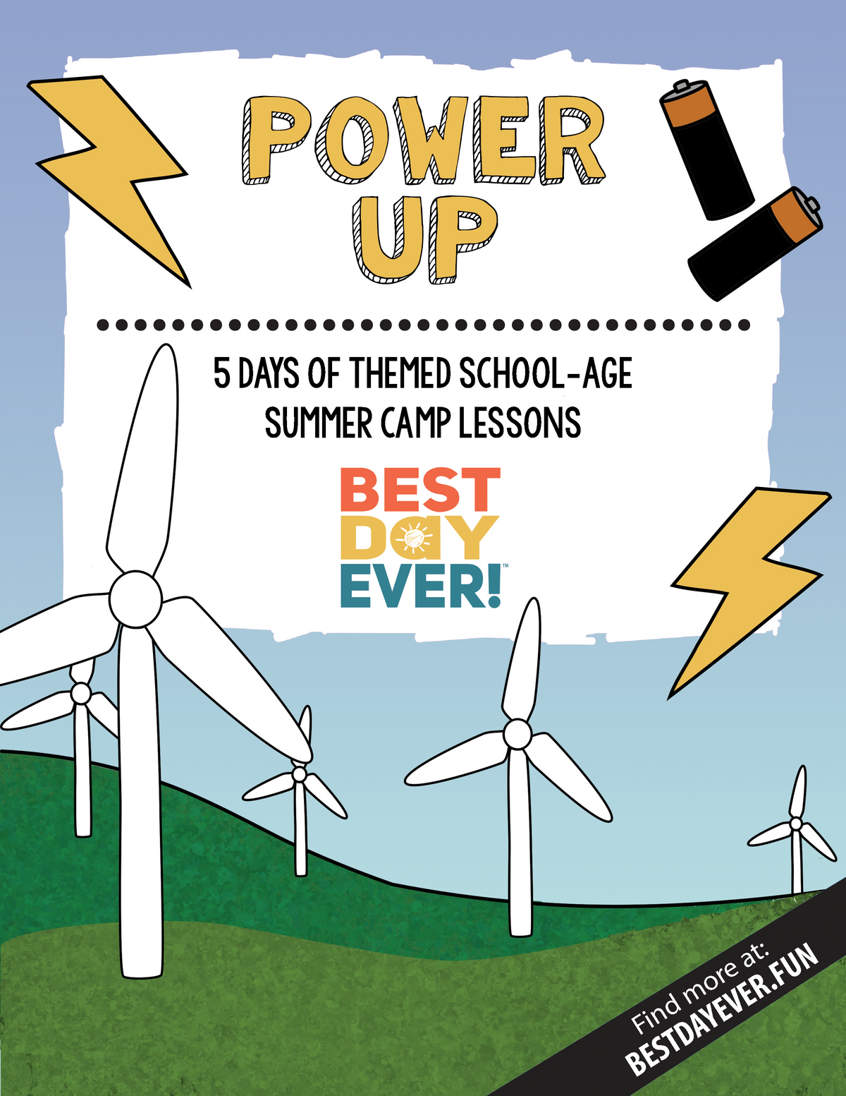 Power Up School-Age Summer Camp Plan