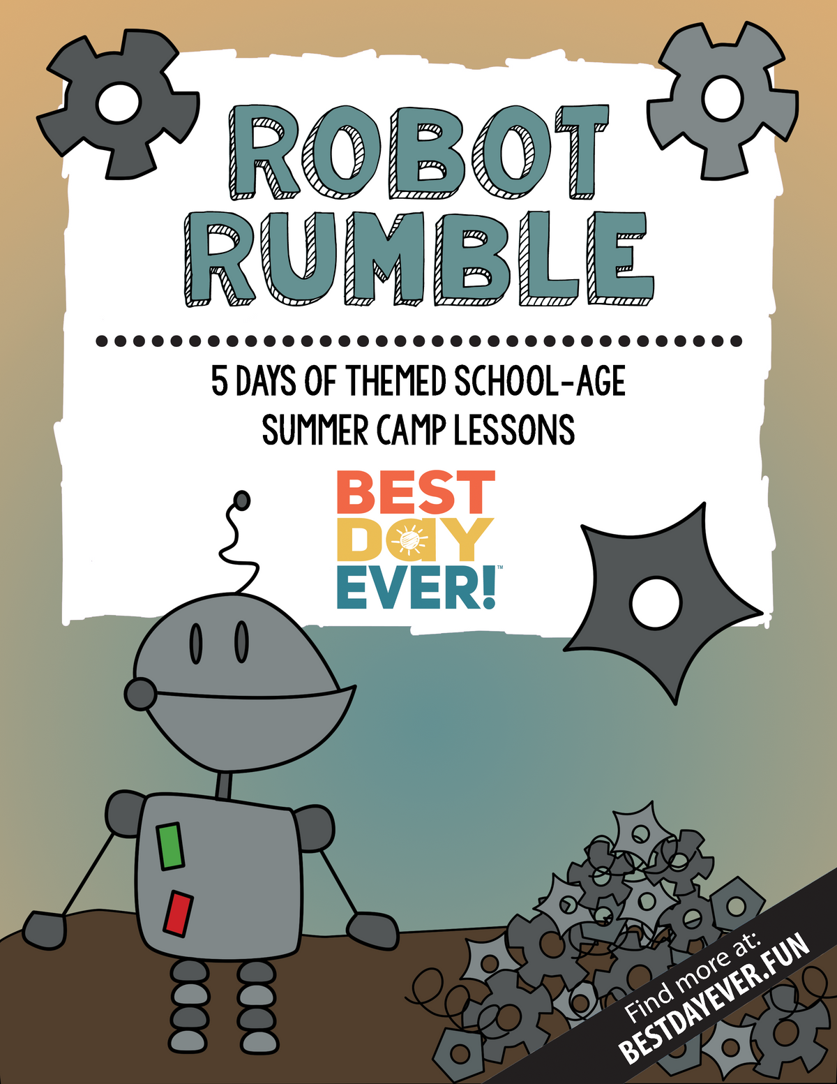 Robot Rumble School-Age Summer Camp Plan