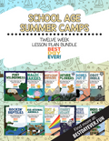 2025 School Age Summer Camps 12-Week Bundle