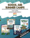 2025 School Age Summer Camps 4-Week Bundle