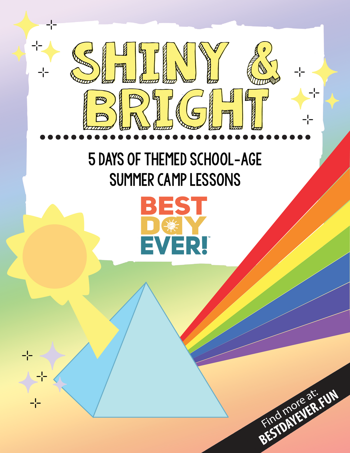 Shiny & Bright School-Age Summer Camp Plan