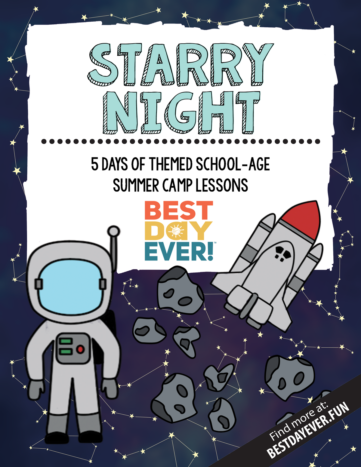 Starry Night School-Age Summer Camp Plan
