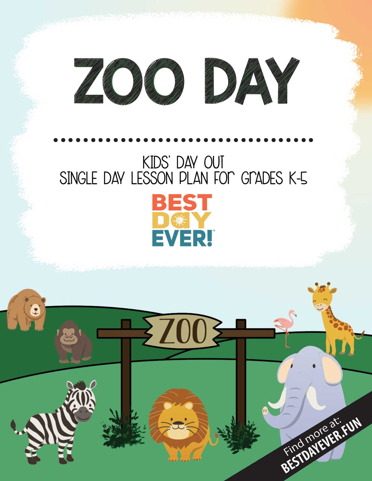 Zoo Day Kids' Day Out Activities